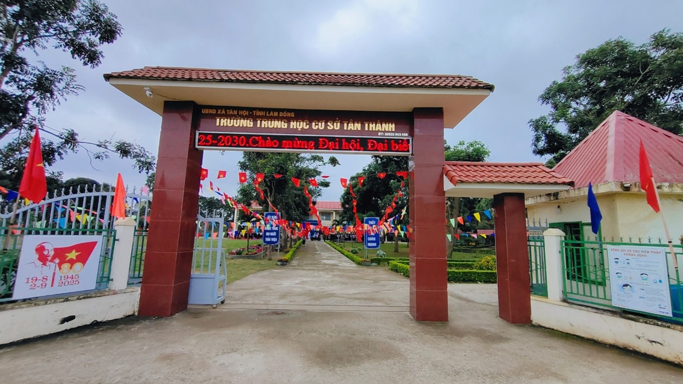 ĐẠI HỘI LIÊN ĐỘI TRƯỜNG THCS TÂN THÀNH NĂM HỌC 2025 – 2026 🎉